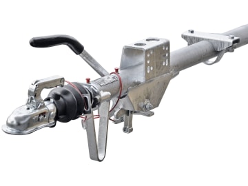 Knott Auflaufeinrichtung/Auflaufbremse "KR13/82-C2", gebremst, Handbremse mit Gasfederunterstützung, Stützlast 100 kg, für Auflaufeinrichtungen/-bremsen 750 – 1.300 kg Knott Auflaufeinrichtung/Auflaufbremse "KR13/82-C2", gebremst, Handbremse mit Gasfederunterstützung, Stützlast 100 kg, für Auflaufeinrichtungen/-bremsen 750 – 1.300 kg