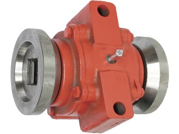 Industriehof® Lagerung, mit Kegelrollenlager, 230 x 138 mm, für Vierkantwelle 40 x 40, universal, 31-0099 Industriehof® Lagerung, mit Kegelrollenlager, 230 x 138 mm, für Vierkantwelle 40 x 40, universal, 31-0099
