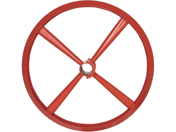 Industriehof® Dachringwalze 600 mm, Welle rund, 50 mm, Breite Nabe 125 mm, 350-009 Industriehof® Dachringwalze 600 mm, Welle rund, 50 mm, Breite Nabe 125 mm, 350-009