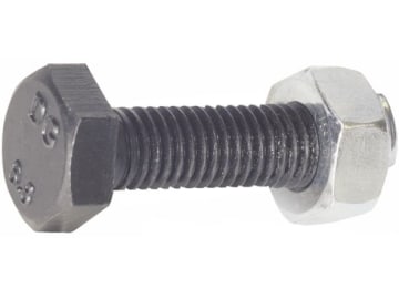 Industriehof® Sechskantschraube M 10 x 1,5 x 35 - 8.8 mit Sicherungsmutter für Gyro, Nicolas, 63-1035 Industriehof® Sechskantschraube M 10 x 1,5 x 35 - 8.8 mit Sicherungsmutter für Gyro, Nicolas, 63-1035