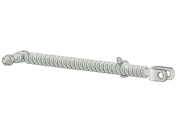 Walterscheid Stabilisator "DHSL OV", Variante A, 450 – 510 mm, Federweg +/- 60 mm, für Unterlenker mechanisch, 1308359 Walterscheid Stabilisator "DHSL OV", Variante A, 450 – 510 mm, Federweg +/- 60 mm, für Unterlenker mechanisch, 1308359