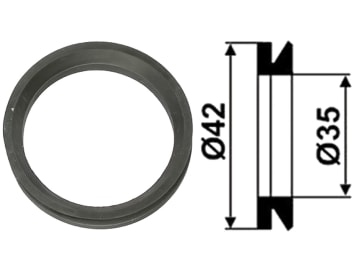 Industriehof® Wellendichtung 42 mmx35 mm für Väderstad, 99.VÄ-04 Industriehof® Wellendichtung 42 mmx35 mm für Väderstad, 99.VÄ-04