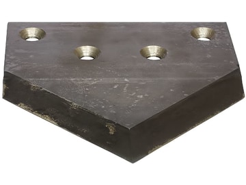 Industriehof® Siloschneidmesser mittig, 216 x 209 x 7 mm, für Bressel & Lade, 70-502 Industriehof® Siloschneidmesser mittig, 216 x 209 x 7 mm, für Bressel & Lade, 70-502