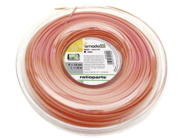 Mähfaden "Alucutline Tornado" 2,7 mm/70 m oval, gedreht, orange, Donut Mähfaden "Alucutline Tornado" 2,7 mm/70 m oval, gedreht, orange, Donut