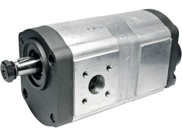 Hydraulikpumpe links doppelt Fördervolumen 11,0 cm³/U; 8,0 cm³/U, für Case IH Hydraulikpumpe links doppelt Fördervolumen 11,0 cm³/U; 8,0 cm³/U, für Case IH