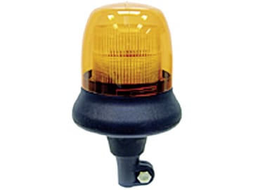 Blitzleuchte orange, 9 – 32 V, 120 Doppelblitze/min, Rohrstutzenmontage, flexibel, 098 285 366 Blitzleuchte orange, 9 – 32 V, 120 Doppelblitze/min, Rohrstutzenmontage, flexibel, 098 285 366