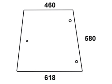 Seitenscheibe, klar, für Massey Ferguson MF 342 - 362, 362N, 365, 372 N, 375, 382N, MF 390, 390T, 396, 398, 399 - Kabine 300er-Serie (ab Kabine Nr. B18009) Seitenscheibe, klar, für Massey Ferguson MF 342 - 362, 362N, 365, 372 N, 375, 382N, MF 390, 390T, 396, 398, 399 - Kabine 300er-Serie (ab Kabine Nr. B18009)