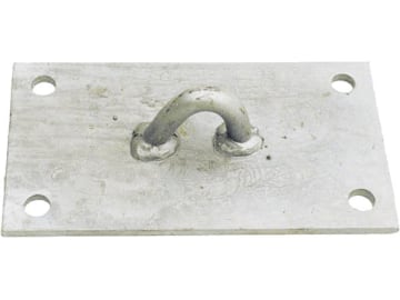 Bodenanker "36K" für Kühe, L x B x H: 186 x 100 x 50 mm, zum Aufdübeln Bodenanker "36K" für Kühe, L x B x H: 186 x 100 x 50 mm, zum Aufdübeln