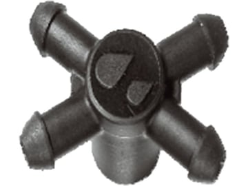 NETAFIM™ 4-fach Adapter für Tropfer Passend für Spechttropfer oder Nippelauslass Beutel 1 Stück NETAFIM™ 4-fach Adapter für Tropfer Passend für Spechttropfer oder Nippelauslass Beutel 1 Stück