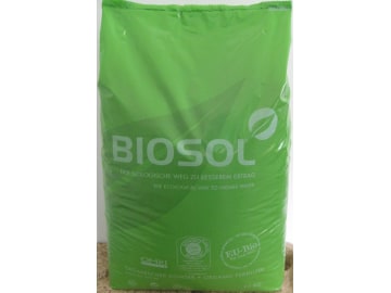 SW Düngesysteme BIOSOL granulierter, organischer NPK 7+1+1 Langzeitdünger, aus mikrobieller Pilzbiomasse 25 kg Sack SW Düngesysteme BIOSOL granulierter, organischer NPK 7+1+1 Langzeitdünger, aus mikrobieller Pilzbiomasse 25 kg Sack