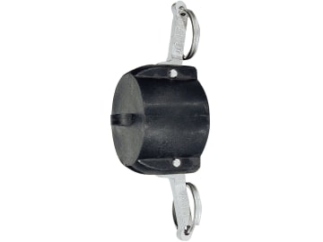 Hücobi Mutterteil "Kamlock DC", PP (Polypropylen), 1 1/4", Blindkappe Hücobi Mutterteil "Kamlock DC", PP (Polypropylen), 1 1/4", Blindkappe
