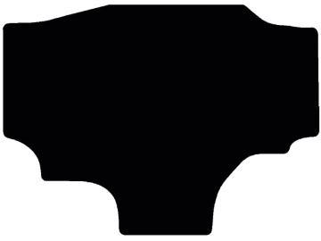 Fußmatte gekettelt, aus Velours, schwarz, für Deutz-Fahr Traktor DX 3, 4, 6; ab Bj. 84 Fußmatte gekettelt, aus Velours, schwarz, für Deutz-Fahr Traktor DX 3, 4, 6; ab Bj. 84