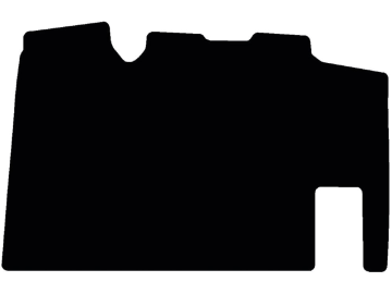 Fußmatte gekettelt, aus Velours, schwarz, für JCB Traktor Fastrac 2000, ab Bj. 07 Fußmatte gekettelt, aus Velours, schwarz, für JCB Traktor Fastrac 2000, ab Bj. 07