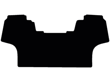 Fußmatte gekettelt, aus Velours, schwarz, für John Deere Traktor Serie 5 E, ab Bj. 08 Fußmatte gekettelt, aus Velours, schwarz, für John Deere Traktor Serie 5 E, ab Bj. 08