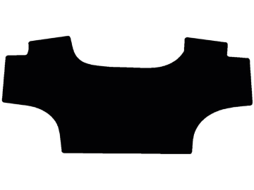 Fußmatte gekettelt, aus Velours, schwarz, für McCormick Traktor Serie X7, Tier 4 interim, ab Bj. 11 Fußmatte gekettelt, aus Velours, schwarz, für McCormick Traktor Serie X7, Tier 4 interim, ab Bj. 11