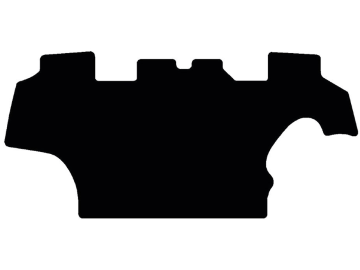 Fußmatte gekettelt, aus Velours, schwarz, für Ford New Holland Traktor Serie T7, mit Autocommand, Automatik, ab Bj. 11 Fußmatte gekettelt, aus Velours, schwarz, für Ford New Holland Traktor Serie T7, mit Autocommand, Automatik, ab Bj. 11