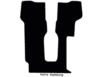 Fußmatte nicht gekettelt, aus Velours, schwarz, für Fendt Traktor Vario 900 (COM 2), mit Rückfahreinrichtung, Bj. 02 – 08 Fußmatte nicht gekettelt, aus Velours, schwarz, für Fendt Traktor Vario 900 (COM 2), mit Rückfahreinrichtung, Bj. 02 – 08