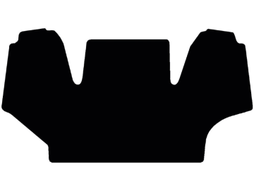 Fußmatte gekettelt, aus Velours, schwarz, für Massey Ferguson Traktor MF 5000, MF 6000, MF 7000, ab Bj. 11 Fußmatte gekettelt, aus Velours, schwarz, für Massey Ferguson Traktor MF 5000, MF 6000, MF 7000, ab Bj. 11