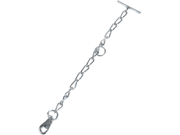 Kerbl Kettenteil 660 mm für Rinderanbindung, einteilig, mit Karabiner und Knebel, 12509 Kerbl Kettenteil 660 mm für Rinderanbindung, einteilig, mit Karabiner und Knebel, 12509