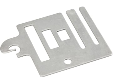 Patura Torgriff-Anschlussplatte Edelstahl, für Breitbänder bis 40 mm, 3 St., 639803 Patura Torgriff-Anschlussplatte Edelstahl, für Breitbänder bis 40 mm, 3 St., 639803