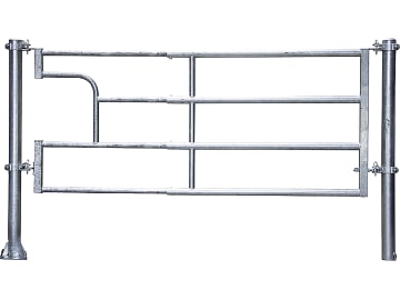 Patura Abtrennung "R4", 340 – 445 cm, mit Ausschnitt für Tränkebecken, 4 Horizontalstreben, 323322 Patura Abtrennung "R4", 340 – 445 cm, mit Ausschnitt für Tränkebecken, 4 Horizontalstreben, 323322