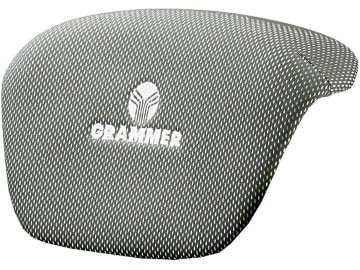 Grammer Rückenverlängerung High-Performance-Stoff, anthrazit/grün/silber, für Fahrersitz "Primo Professional" Grammer Rückenverlängerung High-Performance-Stoff, anthrazit/grün/silber, für Fahrersitz "Primo Professional"