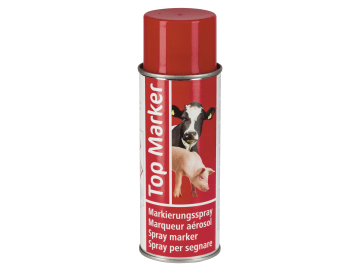 TopMarker Markierungsspray rot, 500 ml zur Kennzeichnung von Rindern, Ziegen und Schweinen, 20156 TopMarker Markierungsspray rot, 500 ml zur Kennzeichnung von Rindern, Ziegen und Schweinen, 20156