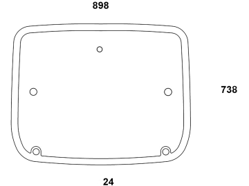 Dachscheibe grün, 5 Bohrungen, für Deutz-Fahr Agrotron K-Serie, 5,5P + TTV-Serie, Hürlimann XM, Lamborghini Nitro, R6, Same Irone, Virtus / Infinity Dachscheibe grün, 5 Bohrungen, für Deutz-Fahr Agrotron K-Serie, 5,5P + TTV-Serie, Hürlimann XM, Lamborghini Nitro, R6, Same Irone, Virtus / Infinity