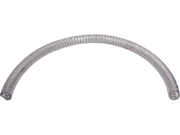 Holder Saugschlauch 30 mm x 4 mm, PVC (Polyvinylchlorid), klar, bräunlich, mit Spirale, 025554 Holder Saugschlauch 30 mm x 4 mm, PVC (Polyvinylchlorid), klar, bräunlich, mit Spirale, 025554