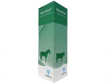 Triowrap® Triowrap BIO Stretchfolie Bioagrarstretchfolie aus Green PE (grünes Polyethylen) eco-grün 25 µm 0,75 x 1.500 m Triowrap® Triowrap BIO Stretchfolie Bioagrarstretchfolie aus Green PE (grünes Polyethylen) eco-grün 25 µm 0,75 x 1.500 m