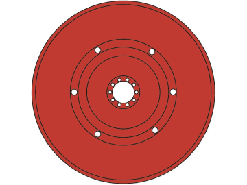 Gleitteller 1.000 mm für Deutz-Fahr, Pöttinger Kreiselmähwerk KM 25 Gleitteller 1.000 mm für Deutz-Fahr, Pöttinger Kreiselmähwerk KM 25