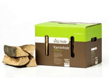 vitaholz Kaminholz Buche, 12 kg, für Öfen, Kamine, Herde und Grill vitaholz Kaminholz Buche, 12 kg, für Öfen, Kamine, Herde und Grill