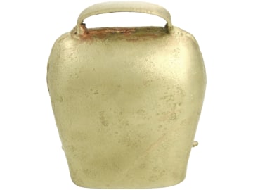 Flache Schelle Maul 40 mm, Bügel 25 mm, Stahlblech, feuerverkupfert, überlappend gelötet Flache Schelle Maul 40 mm, Bügel 25 mm, Stahlblech, feuerverkupfert, überlappend gelötet
