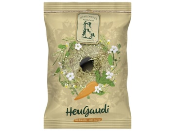 Mühldorfer HeuGaudi Karotte naturbelassener Knabberspaß für Pferde 1 kg Beutel Mühldorfer HeuGaudi Karotte naturbelassener Knabberspaß für Pferde 1 kg Beutel
