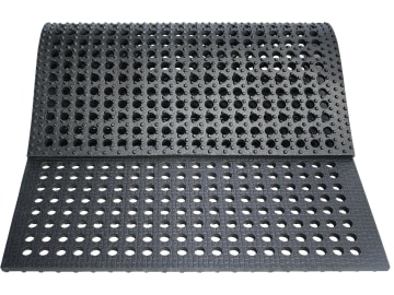 Kraiburg Ringloch-Gummimatte "Lomax" L x B x H: 175 x 110 x 2,4 cm Kraiburg Ringloch-Gummimatte "Lomax" L x B x H: 175 x 110 x 2,4 cm