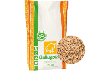 Gallugold® Geflügelkorn Milbex ohne Gentechnik Hühnerfutter zur Bekämpfung der roten Vogelmilbe 25 kg Sack Gallugold® Geflügelkorn Milbex ohne Gentechnik Hühnerfutter zur Bekämpfung der roten Vogelmilbe 25 kg Sack