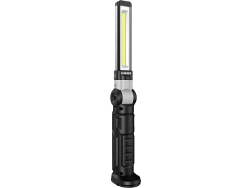LED-Akku-Arbeitsleuchte 70 lm; 300 lm, Arbeits- und Kopflicht, um 180° schwenk- und 90° drehbarer Kopf LED-Akku-Arbeitsleuchte 70 lm; 300 lm, Arbeits- und Kopflicht, um 180° schwenk- und 90° drehbarer Kopf