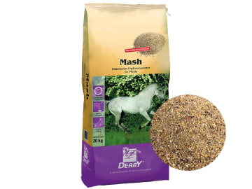 DERBY® Mash für Pferde in Phasen der Regeneration und zur Unterstützung bei Darm-Funktion 20 kg Sack DERBY® Mash für Pferde in Phasen der Regeneration und zur Unterstützung bei Darm-Funktion 20 kg Sack