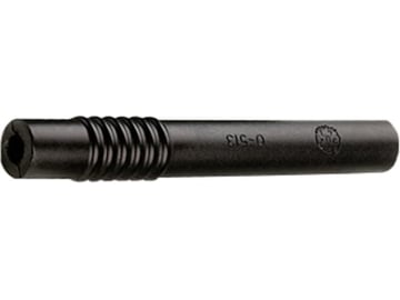 Milchschlauch Ø 8,5; 10 x 180 mm, Gummi, kurz, gerillte Verstärkung einseitig, für Gea Westfalia Milchschlauch Ø 8,5; 10 x 180 mm, Gummi, kurz, gerillte Verstärkung einseitig, für Gea Westfalia