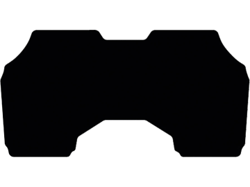 Fußmatte aus Gummi, schwarz, für Lindner Traktor Geotrac 83, 93 A, ab Bj. 02 Fußmatte aus Gummi, schwarz, für Lindner Traktor Geotrac 83, 93 A, ab Bj. 02