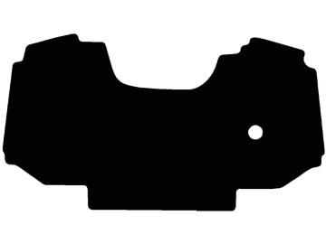 Fußmatte aus Gummi, schwarz, für Deutz-Fahr Traktor Agrofarm Serie 400, ab Bj. 13 Fußmatte aus Gummi, schwarz, für Deutz-Fahr Traktor Agrofarm Serie 400, ab Bj. 13