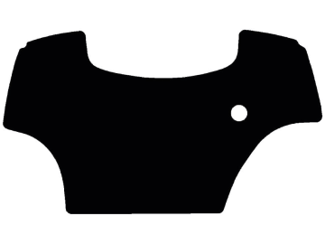 Fußmatte aus Gummi, schwarz, für Deutz-Fahr Traktor Agrotron Serie 5, ab Bj. 13 Fußmatte aus Gummi, schwarz, für Deutz-Fahr Traktor Agrotron Serie 5, ab Bj. 13