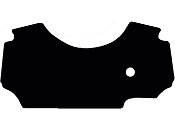 Fußmatte aus Gummi, schwarz, für Deutz-Fahr Traktor Agrotron Serie 5 C, 5 G, ab Bj. 12.14 Fußmatte aus Gummi, schwarz, für Deutz-Fahr Traktor Agrotron Serie 5 C, 5 G, ab Bj. 12.14