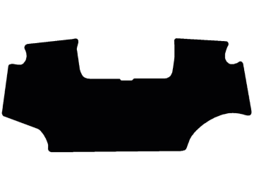 Fußmatte mit Aussparung für Gaspedal, aus Gummi, schwarz, für John Deere Traktor Serie 6 R, ab Bj. 13 Fußmatte mit Aussparung für Gaspedal, aus Gummi, schwarz, für John Deere Traktor Serie 6 R, ab Bj. 13