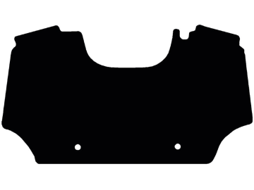Fußmatte aus Gummi, schwarz, für Same Traktor Dorado 65, 70, mechanisches Gaspedal, ab Bj. 95 Fußmatte aus Gummi, schwarz, für Same Traktor Dorado 65, 70, mechanisches Gaspedal, ab Bj. 95