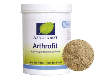 NATURE´S BEST Arthrofit zur Unterstützung des Gelenkstoffwechsels von Pferden bei hoher Beanspruchung und im Alter 500 g Dose NATURE´S BEST Arthrofit zur Unterstützung des Gelenkstoffwechsels von Pferden bei hoher Beanspruchung und im Alter 500 g Dose