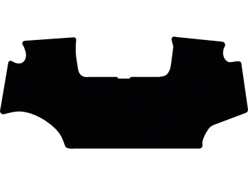 Fußmatte ohne Aussparrung für Gaspedal, aus Gummi, schwarz, für John Deere Traktor Serie 6 R, ab Bj. 13 Fußmatte ohne Aussparrung für Gaspedal, aus Gummi, schwarz, für John Deere Traktor Serie 6 R, ab Bj. 13