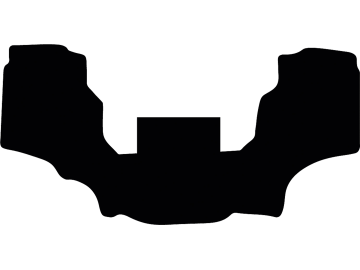 Fußmatte gekettelt, aus Velours, schwarz, für Branson Traktor Serie 25 ab Bj. 18 Fußmatte gekettelt, aus Velours, schwarz, für Branson Traktor Serie 25 ab Bj. 18