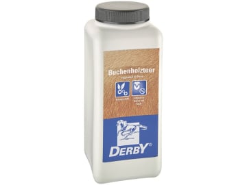DERBY® Buchenholzteer Hufpflegemittel für Pferde 1.000 ml Flasche DERBY® Buchenholzteer Hufpflegemittel für Pferde 1.000 ml Flasche