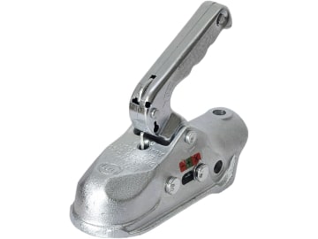 Albe Kugelkupplung "EM 300-R", Ausführung B, Zul. Gesamtgewicht 3.000 kg, Stützlast 150 kg, für Zugstange 50 mm, rund Albe Kugelkupplung "EM 300-R", Ausführung B, Zul. Gesamtgewicht 3.000 kg, Stützlast 150 kg, für Zugstange 50 mm, rund